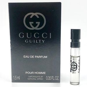 ❤️ 4 for $25 Gucci Guilty pour Homme Mini Travel Vial New on Card